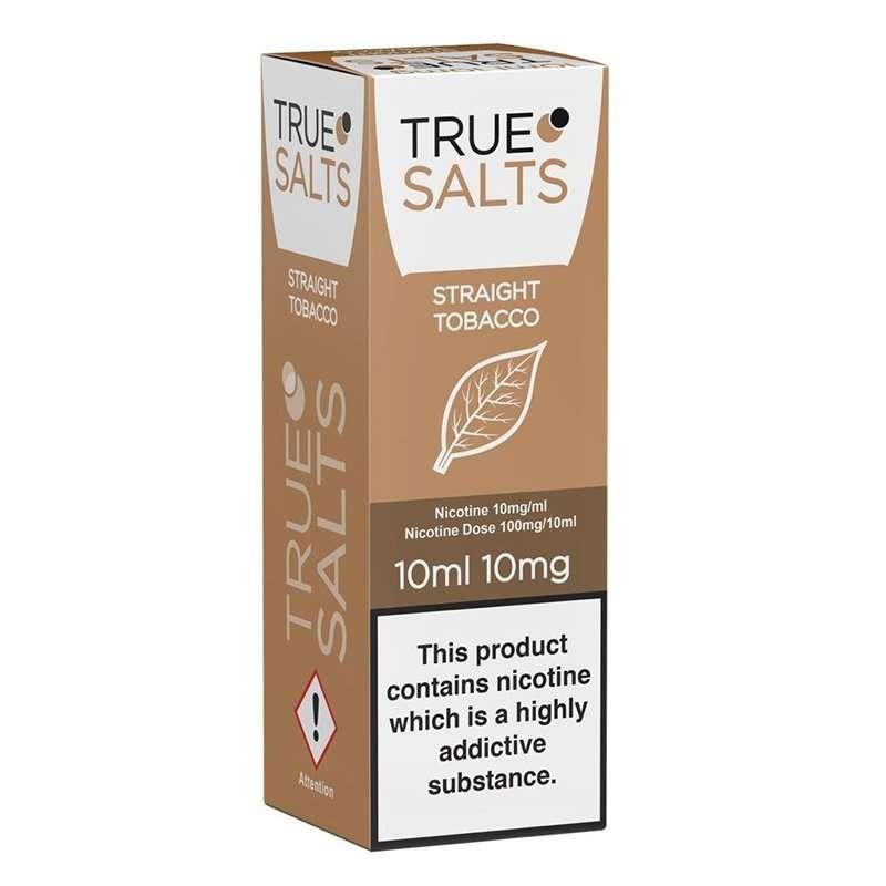 Product Image of Straight Tobacco Nic Salt E-Liquid by True Salts 10ml