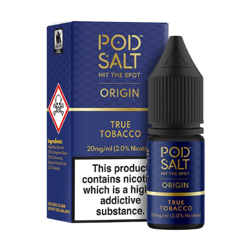 Product Image of True Tobacco Nic Salt E-Liquid by Pod Salt Origin 10ml