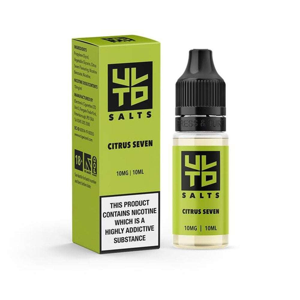 Product Image of Citrus Seven Nic Salt E-Liquid by ULTD Salts 10ml