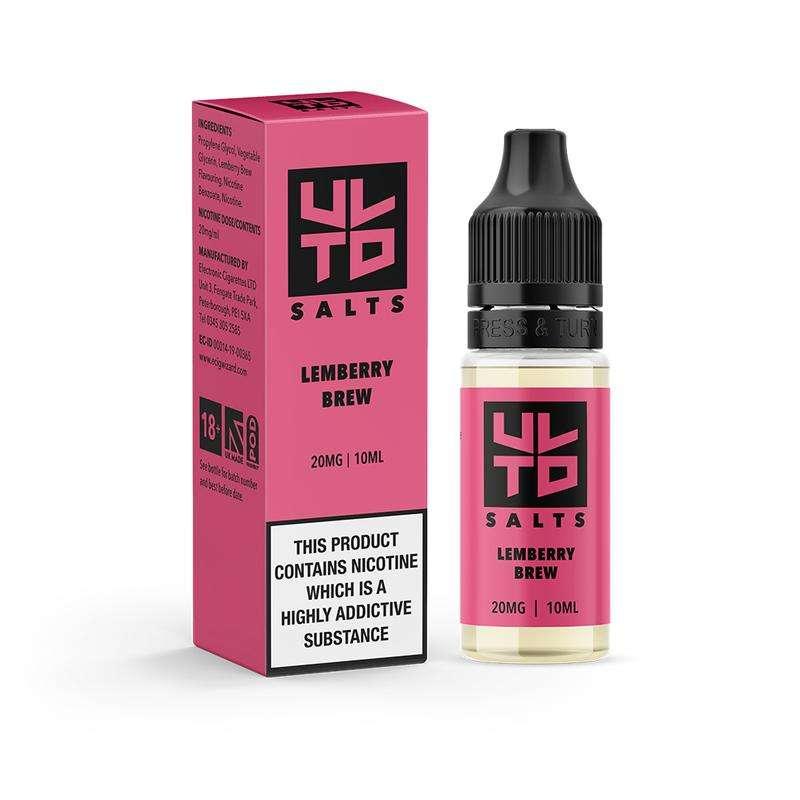 Product Image of Lemberry Brew Nic Salt E-Liquid by ULTD Salts 10ml