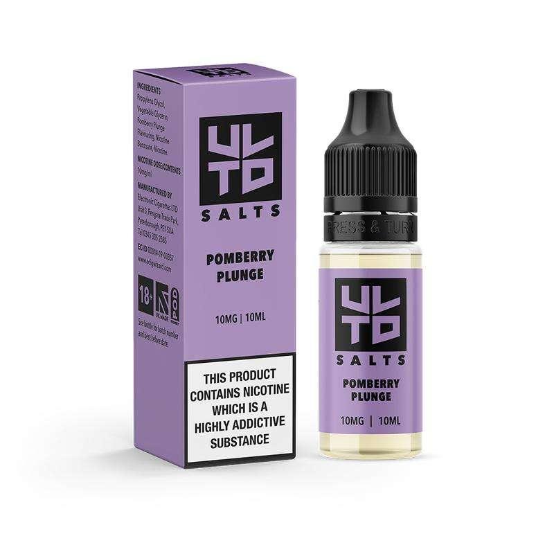 Product Image of Pomberry Plunge Nic Salt E-Liquid by ULTD Salts 10ml