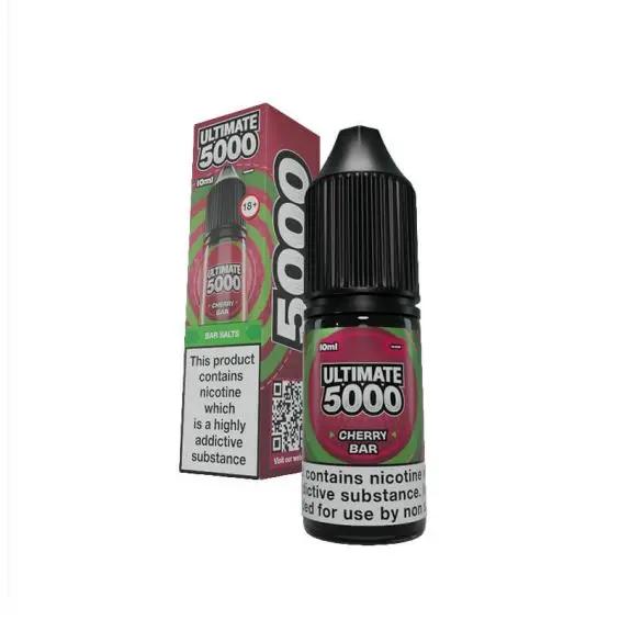 Product Image of Cherry Bar Nic Salt Eliquid by Ultimate Bar 5000 10ml