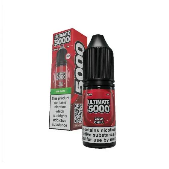 Product Image of Cola Chill Nic Salt Eliquid by Ultimate Bar 5000 10ml