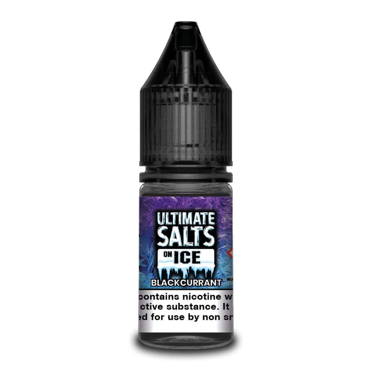 Product Image of Blackcurrant On Ice Nic Salt E-Liquid by Ultimate Salts 10ml