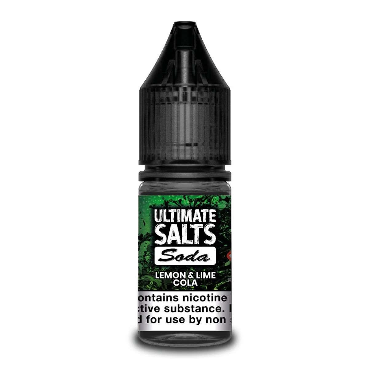 Product Image of Lemon & Lime Cola Soda Nic Salt E-Liquid by Ultimate Salts 10ml