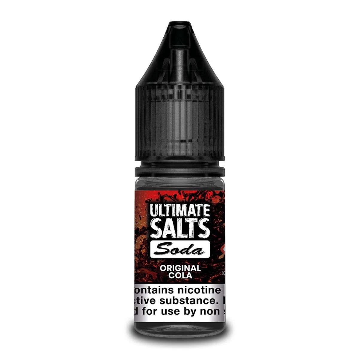 Product Image of Original Cola Soda Nic Salt E-Liquid by Ultimate Salts 10ml