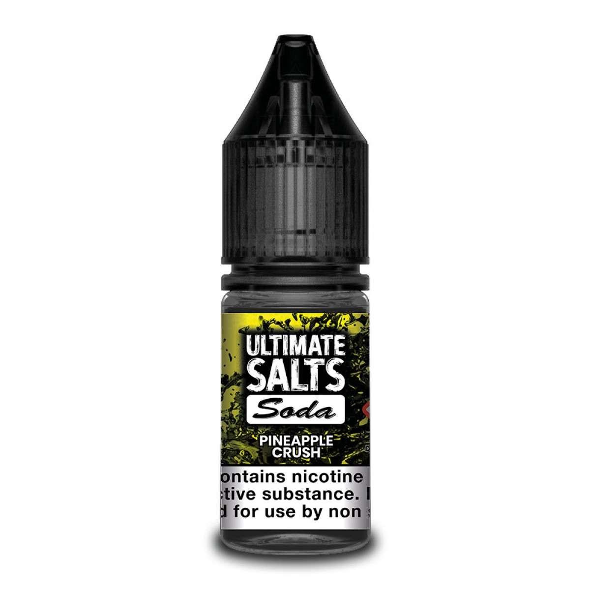 Product Image of Pineapple Crush Soda Nic Salt E-Liquid by Ultimate Salts 10ml