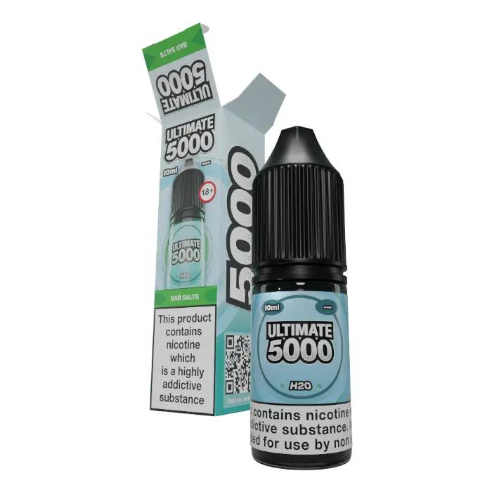 Product Image of H20 Nic Salt Eliquid by Ultimate Bar 5000 10ml