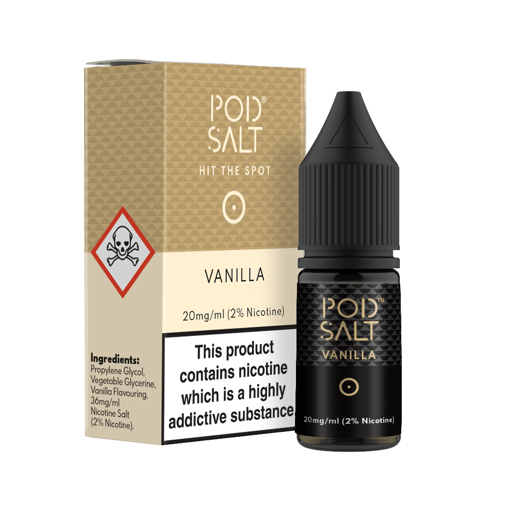 Product Image of Vanilla Nic Salt E-Liquid by Pod Salt 10ml