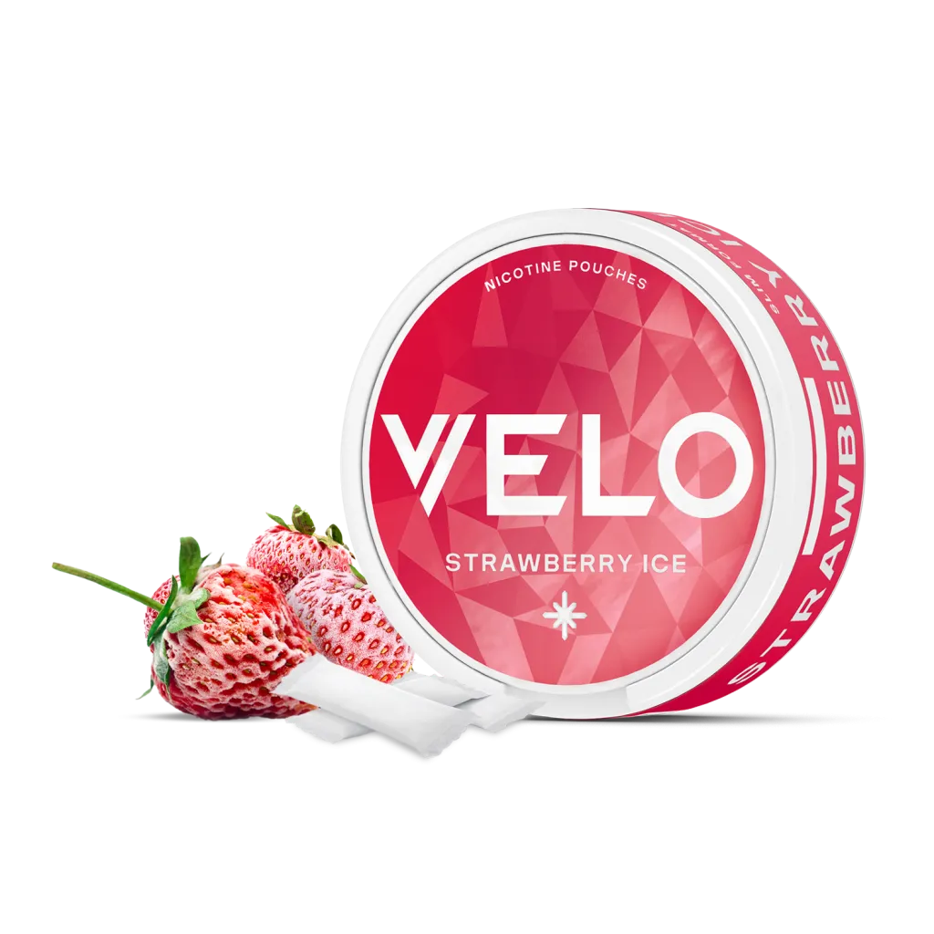 Product Image of Strawberry Ice Nicotine Pouch by Velo