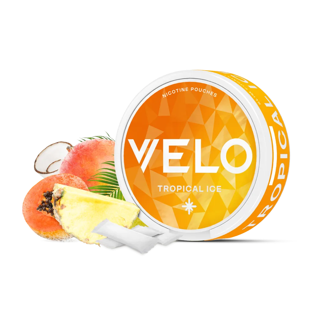 Product Image of Tropical Ice Nicotine Pouch by Velo