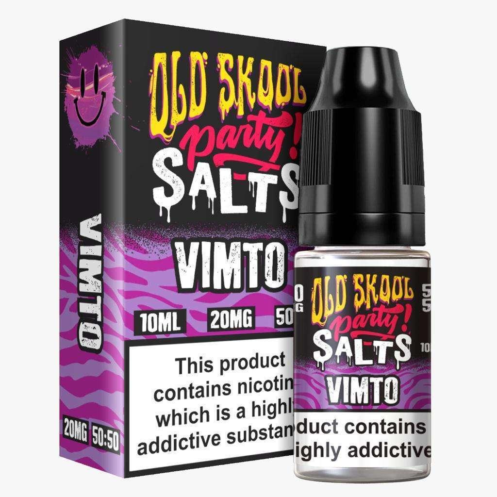 Product Image of Vimto Nic Salt E-Liquid by Old Skool Party Salts 10ml