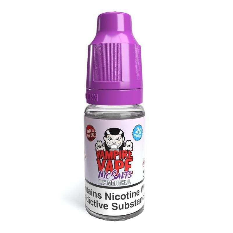 Product Image of Ice Menthol Nic Salt E-Liquid by Vampire Vape 10ml