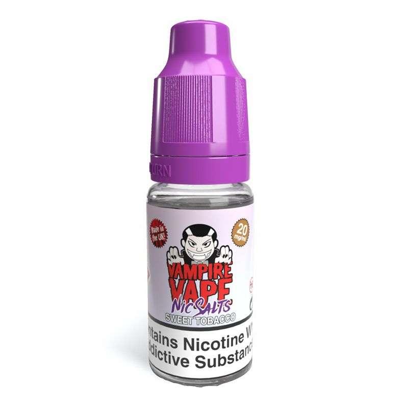 Product Image of Sweet Tobacco Nic Salt E-Liquid by Vampire Vape 10ml