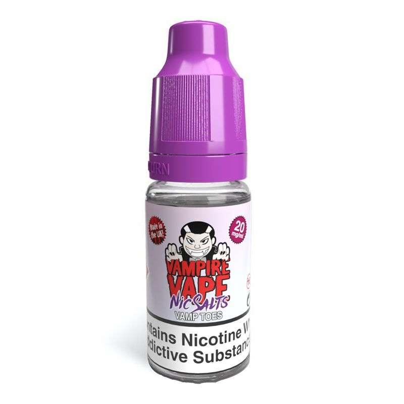 Product Image of Vamp Toes Nic Salt E-Liquid by Vampire Vape 10ml