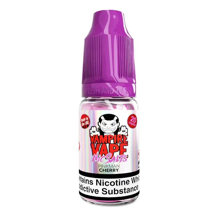 Product Image of Pinkman Cherry Nic Salt E-Liquid by Vampire Vape 10ml