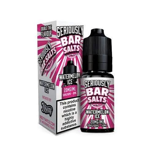 Product Image of Watermelon Ice Nic Salt E-Liquid by Seriously Bar Salts By Doozy 10ml