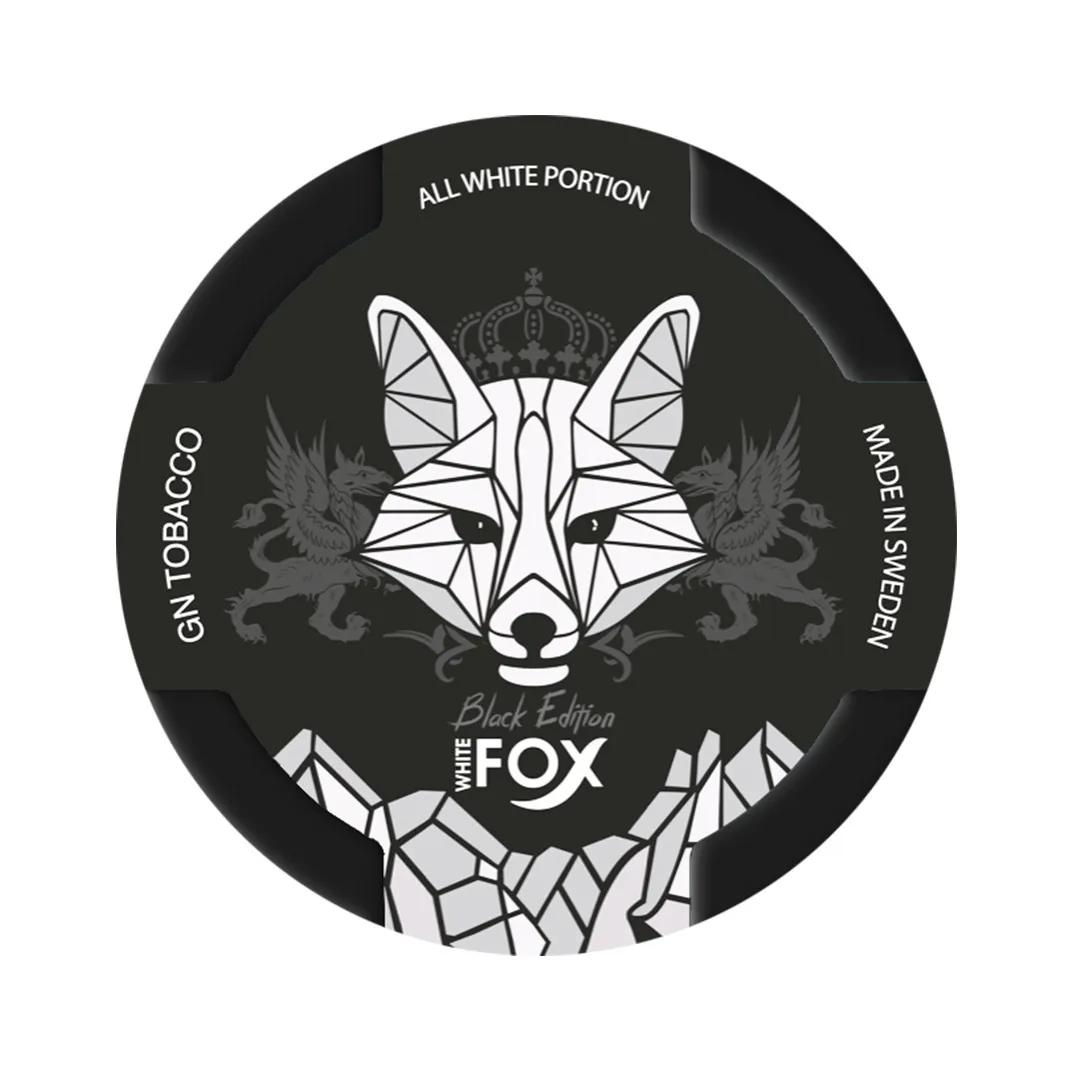 Product Image of Black Edition Nicotine Pouches by White Fox 12mg