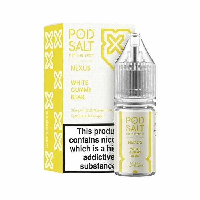 Product Image of White Gummy Bear Nic Salt E-Liquid by Pod Salt Nexus 10ml