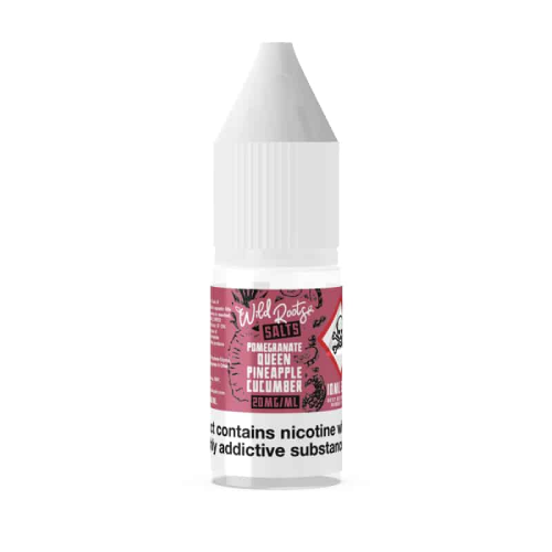 Product Image of Pomegranate Queen Pineapple Cucumber Nic Salt E-Liquid by Wild Roots 10ml