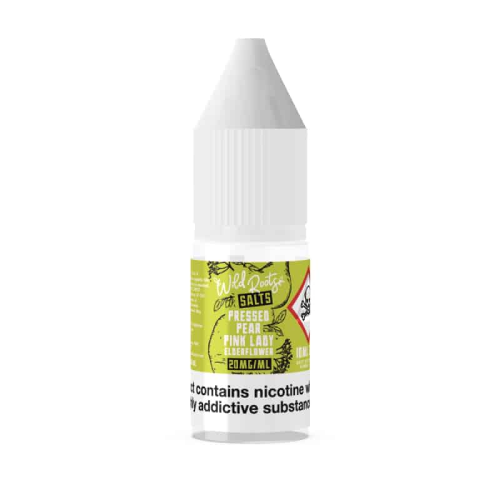 Product Image of Pressed Pear Pink Lady Elder Flower Nic Salt E-Liquid by Wild Roots 10ml