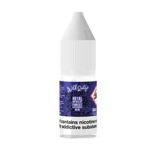 Product Image of Royal Apricot Forest Blackcurrant Acai Nic Salt E-Liquid by Wild Roots 10ml