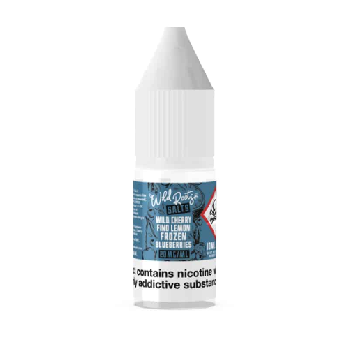 Product Image of Wild Cherry Find Lemon Frozen Bluberries Nic Salt E-Liquid by Wild Roots 10ml