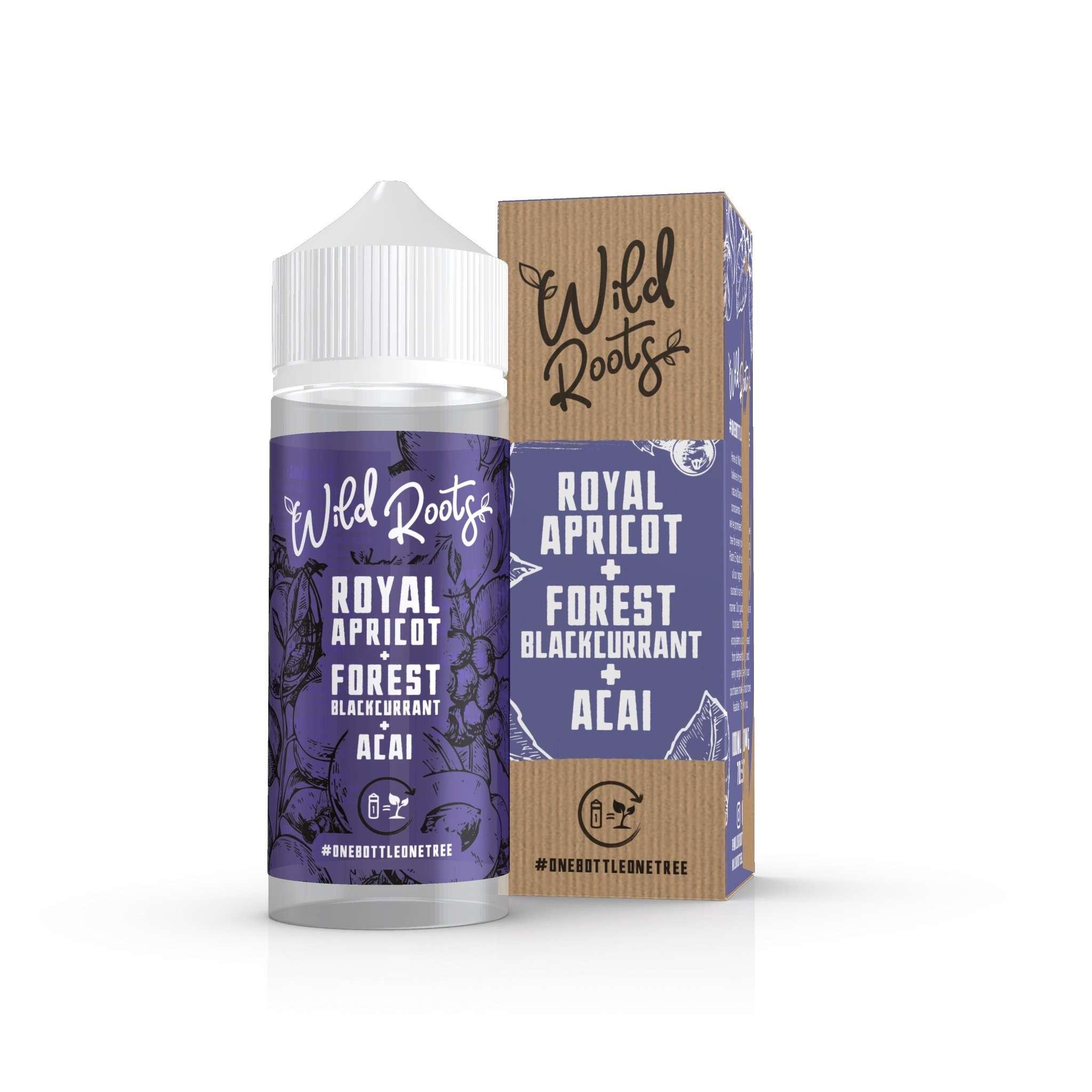 Product Image of Wild Roots E Liquid - Royal Apricot, Forest Blackcurrant & Acai - 100ml