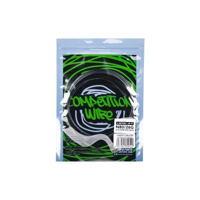 Product Image of Wotofo | Ni80 Competition Wire | 24G / 26G | 20ft Pack