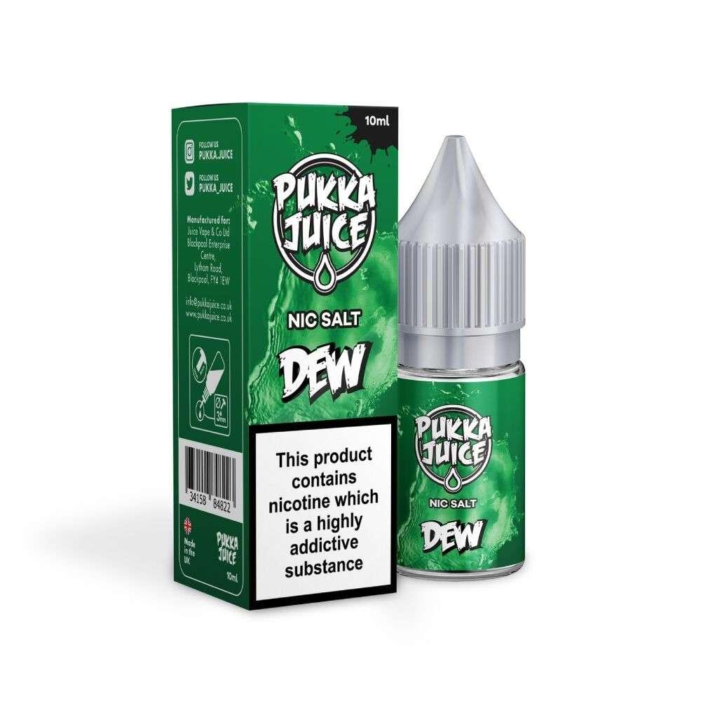 Product Image of Dew Nic Salt E-Liquid by Pukka Juice 10ml