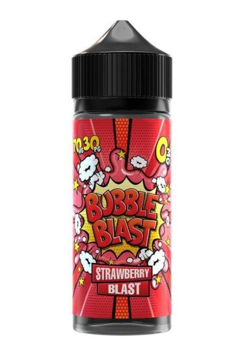 Product Image of Strawberry Blast Shortfill E-liquid by Bubble Blast 100ml