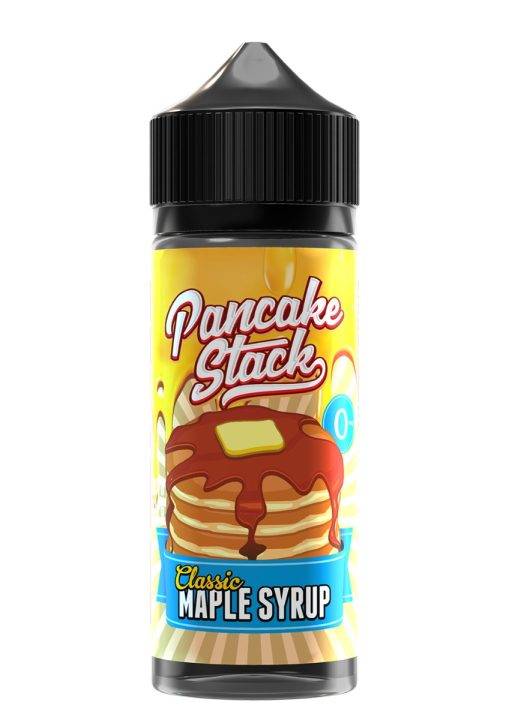 Product Image of Classic Maple Syrup Shortfill E-liquid by Pancake Stack 100ml