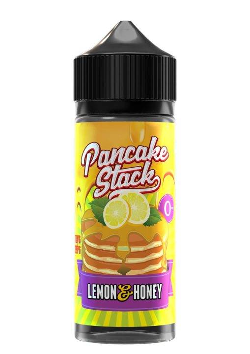 Product Image of Lemon & Honey Shortfill E-liquid by Pancake Stack 100ml