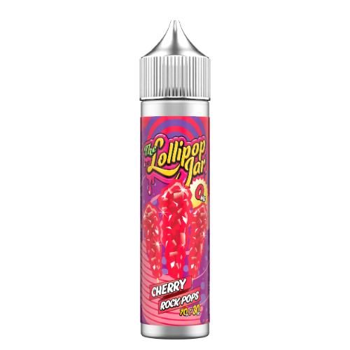 Product Image of Cherry Rock Pops Shortfill E-liquid by The Lollipop Jar  60ml