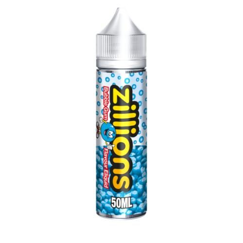 Product Image of Bubblegum Shortfill E-liquid by Zillions 60ml