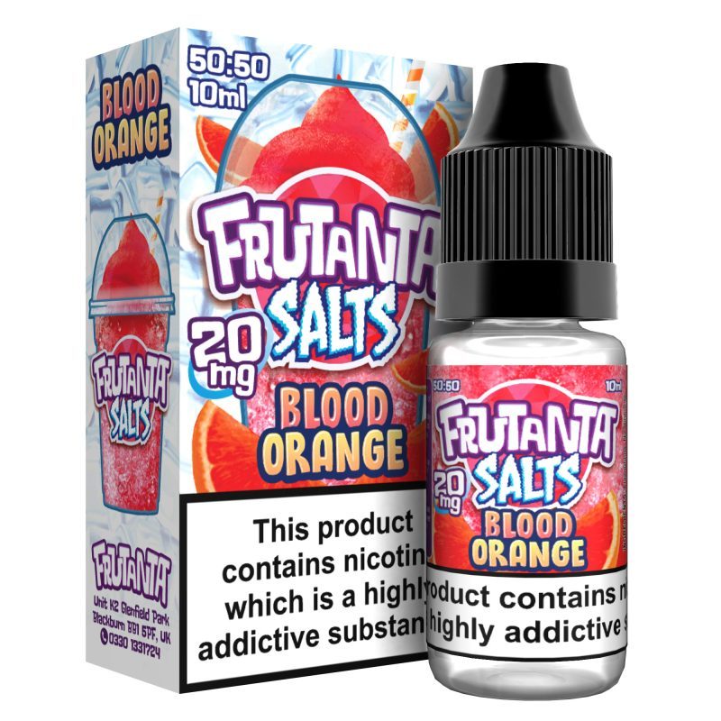 Product Image of Blood Orange Nic Salts E-liquid by Frutanta 10ml