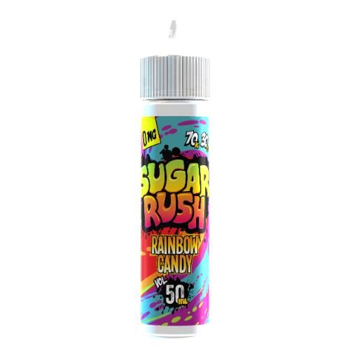 Product Image of Rainbow Candy Shortfill E-liquid by Sugar Rush 60ml