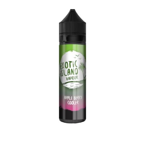 Product Image of Apple Berry Cooler Shortfill E-liquid by Exotic Island 60ml