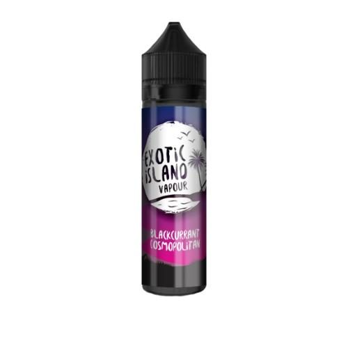 Product Image of Blackcurrant Cosmopolitan Shortfill E-liquid by Exotic Island 60ml