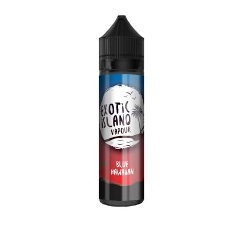 Product Image of Blue Hawaiian Shortfill E-liquid by Exotic Island 60ml