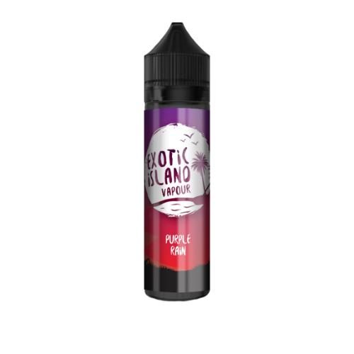 Product Image of Purple Rain Shortfill E-liquid by Exotic Island 60ml