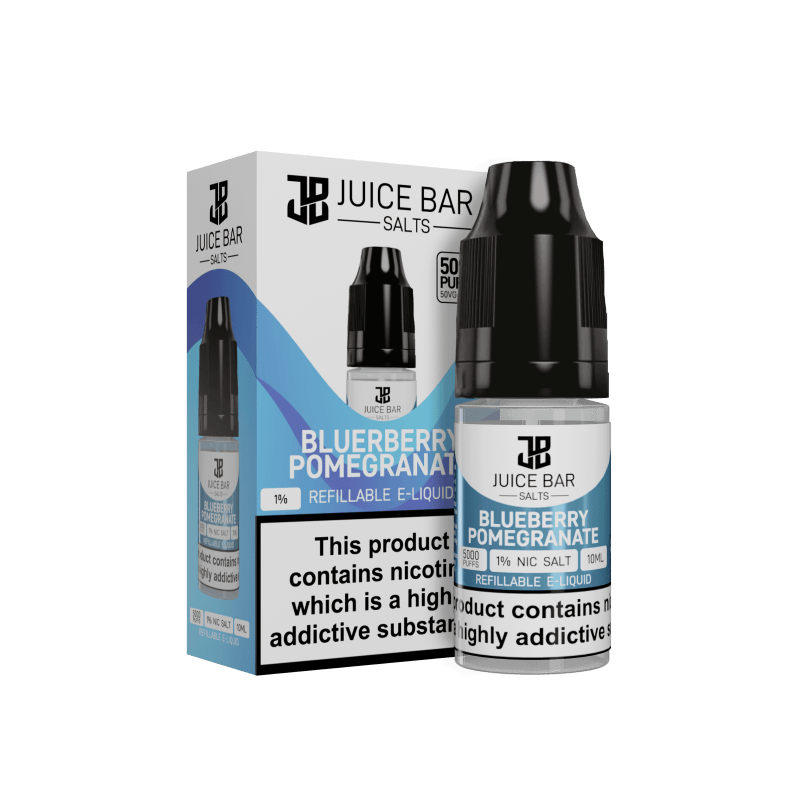 Product Image of Blueberry Pomegranate Nic Salts E-liquid by Juice Bar 10ml