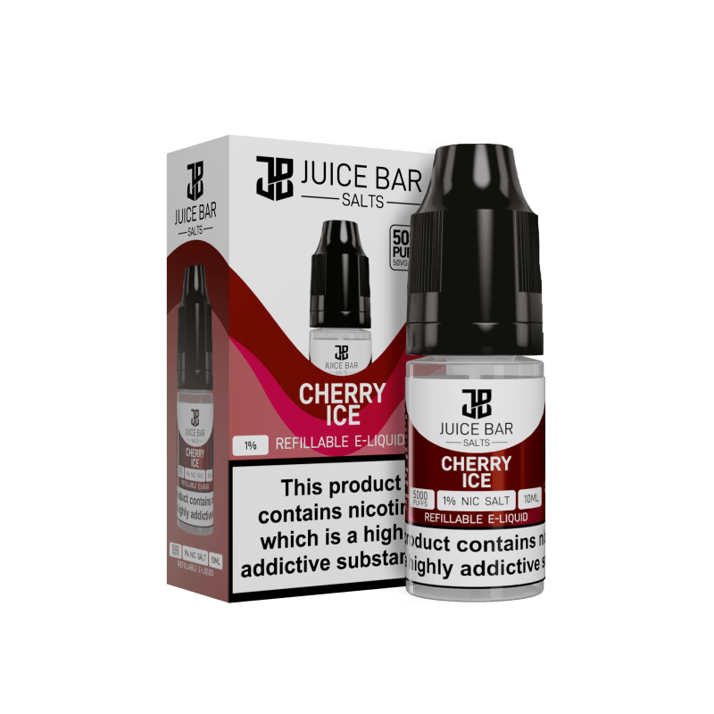 Product Image of Cherry Ice Nic Salts E-liquid by Juice Bar 10ml