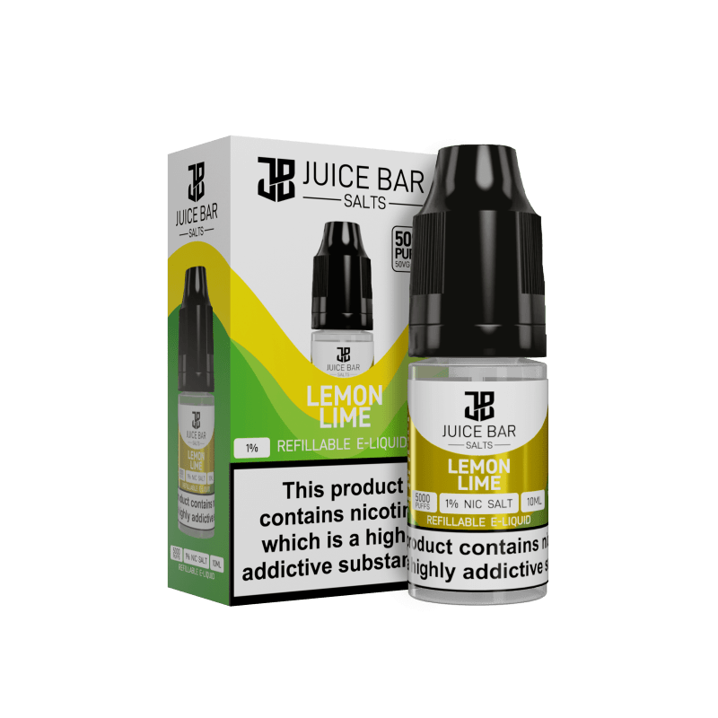 Product Image of Lemon & Lime Nic Salts E-liquid by Juice Bar 10ml