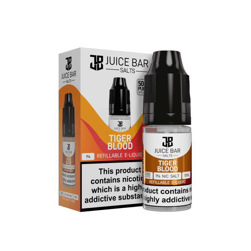 Product Image of Tiger Blood Nic Salts E-liquid by Juice Bar 10ml