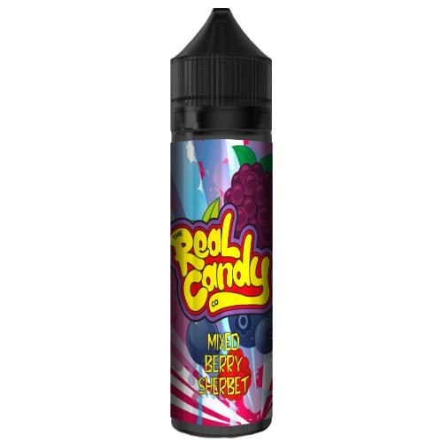 Product Image of Mixed Berry Sherbet Shortfill E-liquid by The Real Candy Co 60ml