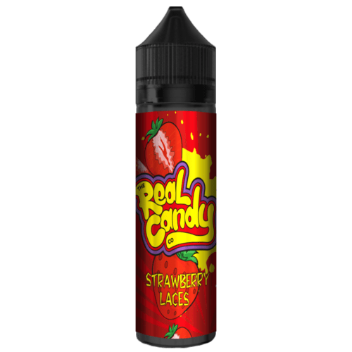 Product Image of Strawberry Laces Shortfill E-liquid by The Real Candy Co 60ml