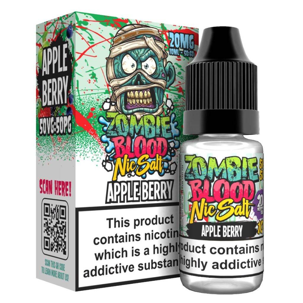 Product Image of Apple Berry Nic Salts by Zombie Blood 10ml