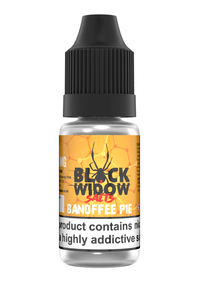 Product Image of Banoffee Pie Nic Salts E-liquid by Black Widow 10ml