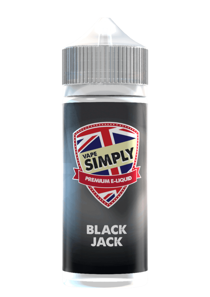 Product Image of Blackjack Shortfill E-liquid by Vape Simply 100ml